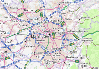 Fire Risk Assessments Manchester Map